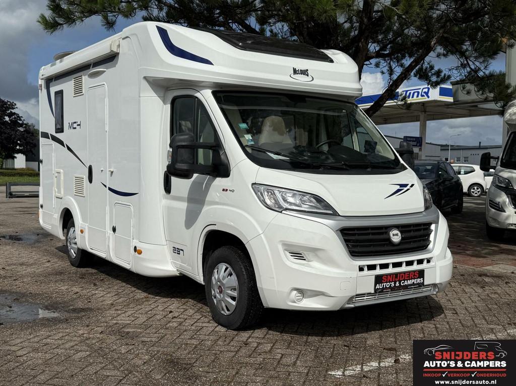 Mc louis mc4 237 met maar 7700 km face to face, Caravans en Kamperen, Campers, Airconditioning, Bedrijf, 6 tot 7 meter, Half-integraal
