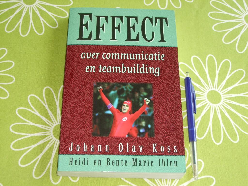 Effect - over communicatie en teambuilding -Johann Olav Koss, Ophalen of Verzenden, Zo goed als nieuw, Johan Olav Koss