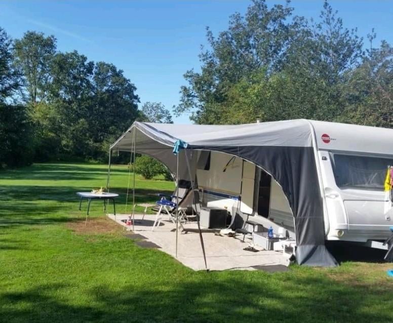 Stromeyer luifel maat 11 met zijwanden en 2 voorstukken, Ophalen, Gebruikt