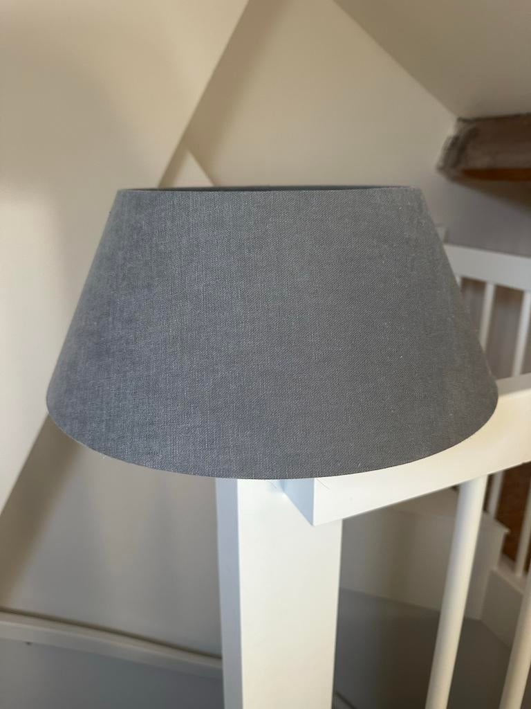 Lampenkap grijs aura peeperkorn, Huis en Inrichting, Gebruikt, 25 tot 50 cm, Rond, Ophalen of Verzenden