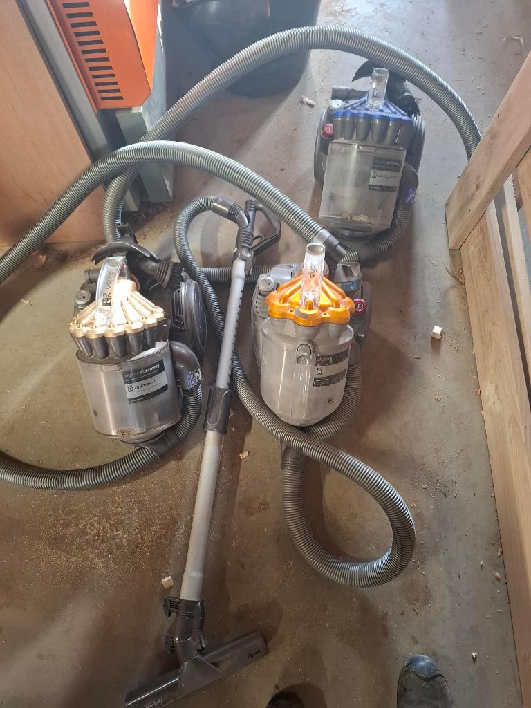 Dyson stofzuigers met defecte motor, Ophalen, Niet werkend, Reservoir, Stofzuiger