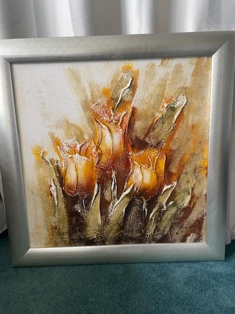 Decoratief modern schilderij, Ophalen, Zo goed als nieuw, Schilderij, 75 tot 100 cm