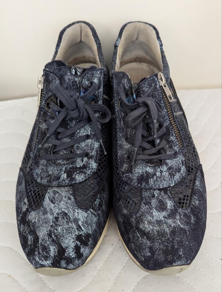 Wolky leren schoenen maat 41 met rits instappers comfortabel, Kleding | Dames, Schoenen, Wolky, Blauw, Ophalen of Verzenden, Sneakers of Gympen