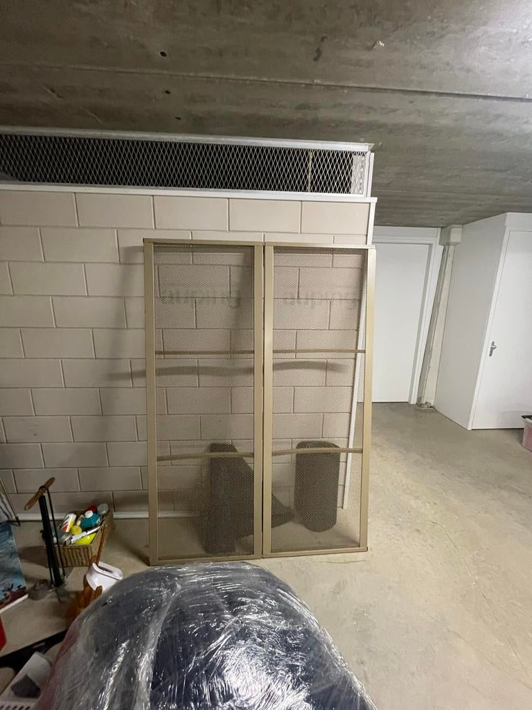 Auping spiraalbodem 200x140cm - Goede staat, ivm verhuizing, Ophalen, Gebruikt, 140 cm, Twijfelaar