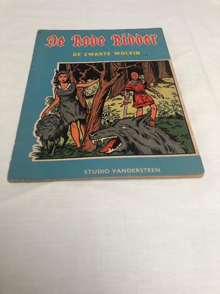 De Rode Ridder deel 15 De Zwarte Wolvin SC 1e druk 1963., Boeken, Stripboeken, Gelezen, Eén stripboek, Ophalen of Verzenden