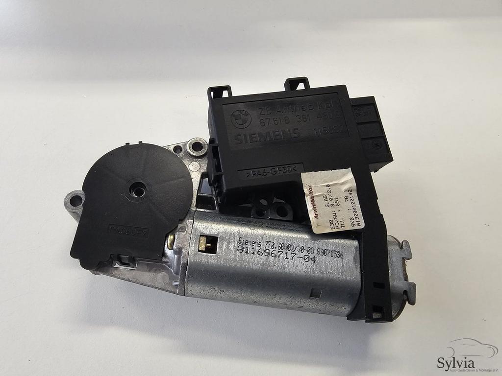 Schuifdak Motor BMW 5 serie E39 6761837793 8377939, Gebruikt, -, -, Ophalen of Verzenden