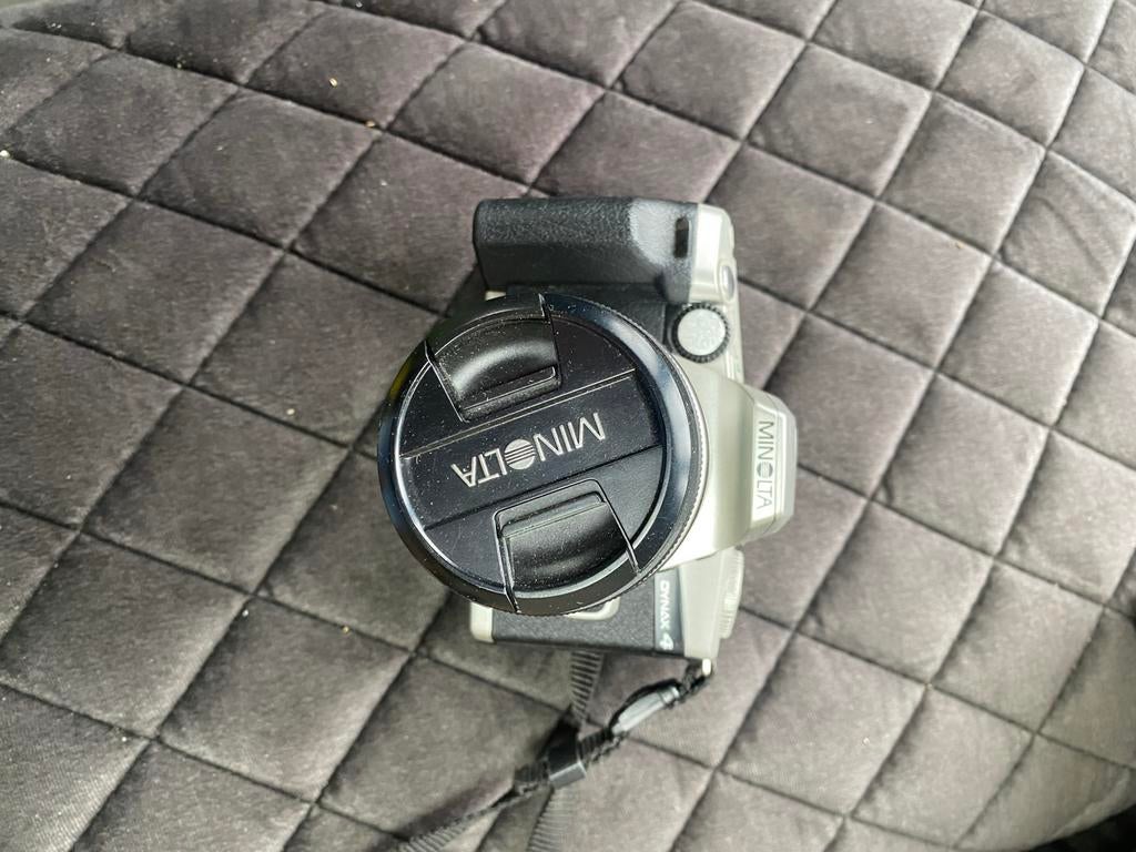 Minolta Dynax 500si spiegelreflexcamera, Ophalen of Verzenden, Gebruikt, Spiegelreflex, Minolta