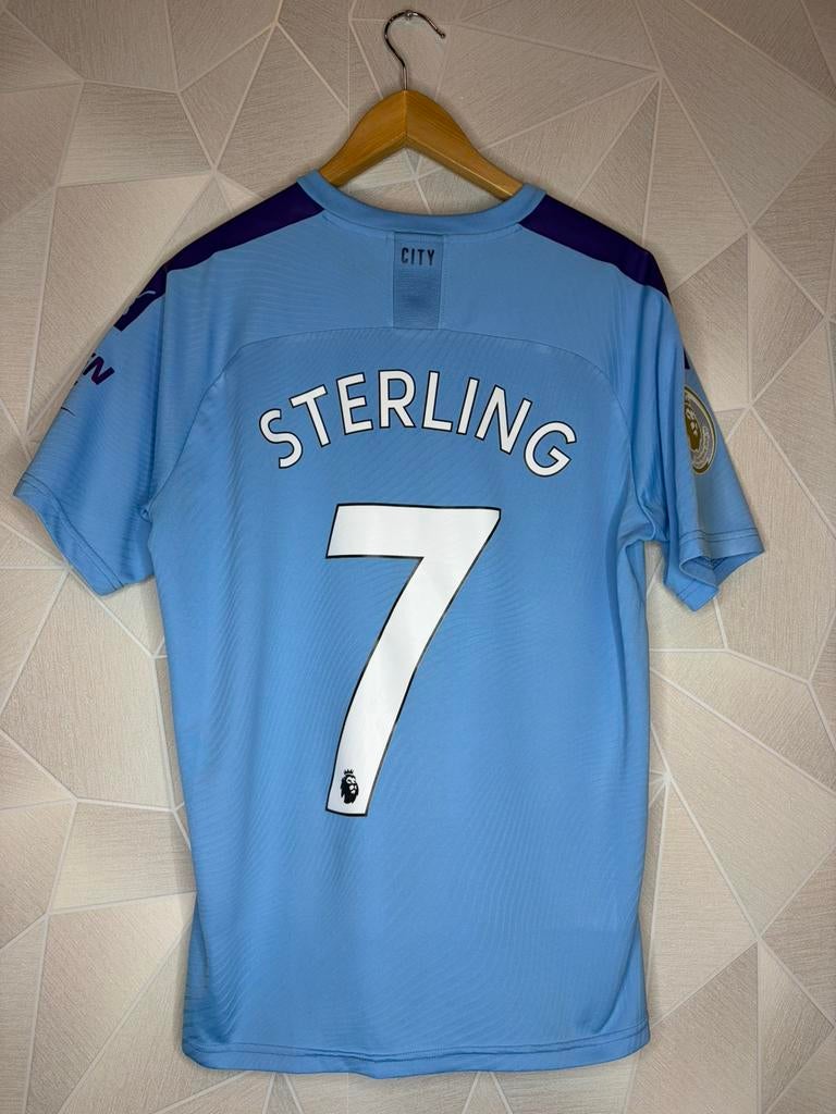 Manchester City Thuis 2019/2020 Sterling, Maat L, Ophalen of Verzenden, Zo goed als nieuw, Shirt