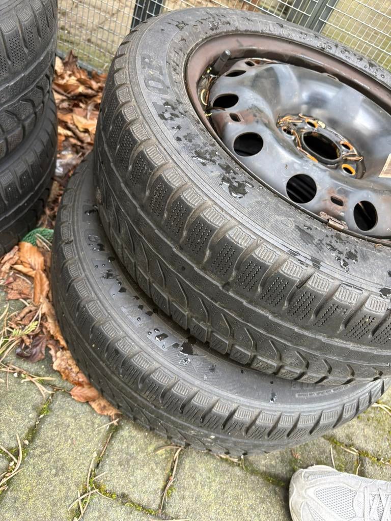 Auto banden+velgen, Ophalen, Zo goed als nieuw