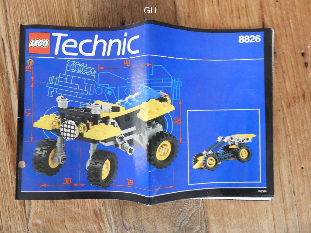 Lego 8826 Vintage ATX Sport Cycle, Gebruikt, Verzenden, Lego, Compleet