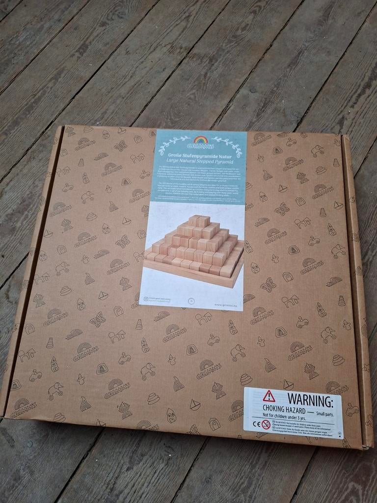 Grimm's Grote Piramide Natuurlijk Hout, Ophalen of Verzenden, Zo goed als nieuw, Overige merken