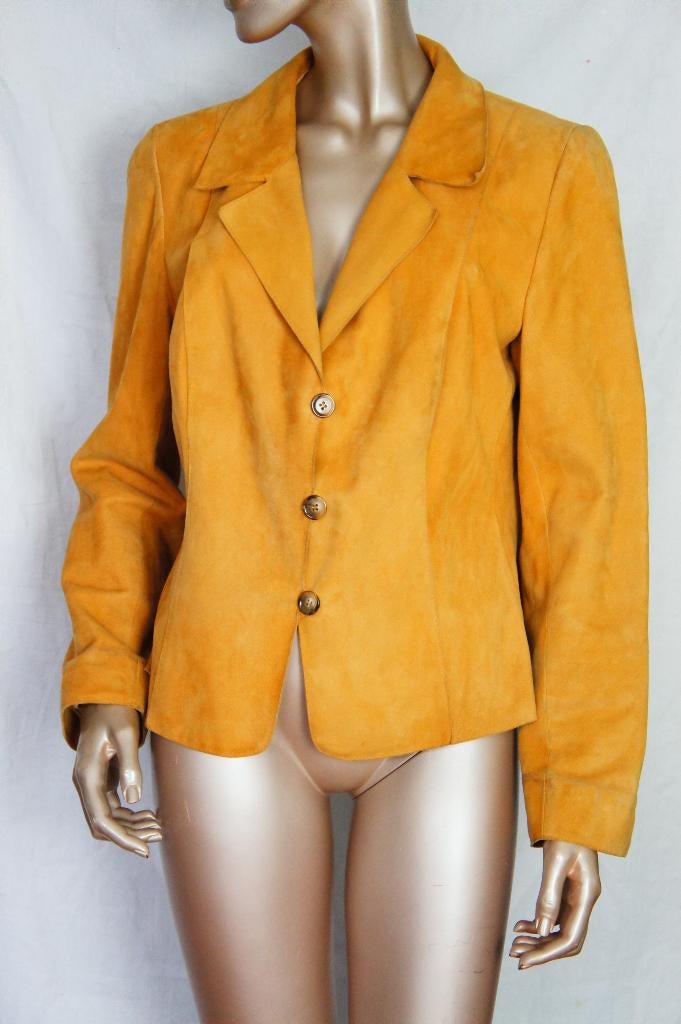 NATAN suede jasje maat 46, Verzenden, Gedragen, Maat 46/48 (XL) of groter