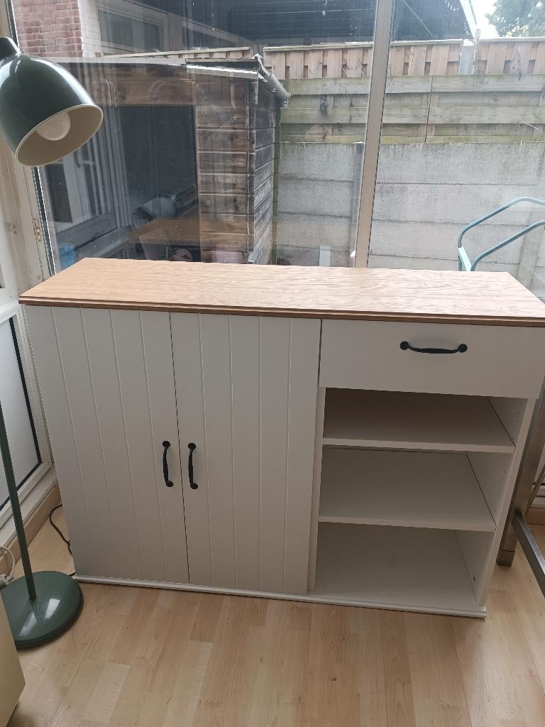 Kast wandmeubel, Huis en Inrichting, Ophalen, Gebruikt, 100 tot 150 cm, 150 tot 200 cm