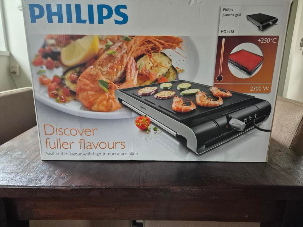 Philips plaatgrill, Witgoed en Apparatuur, Grillplaten, Ophalen