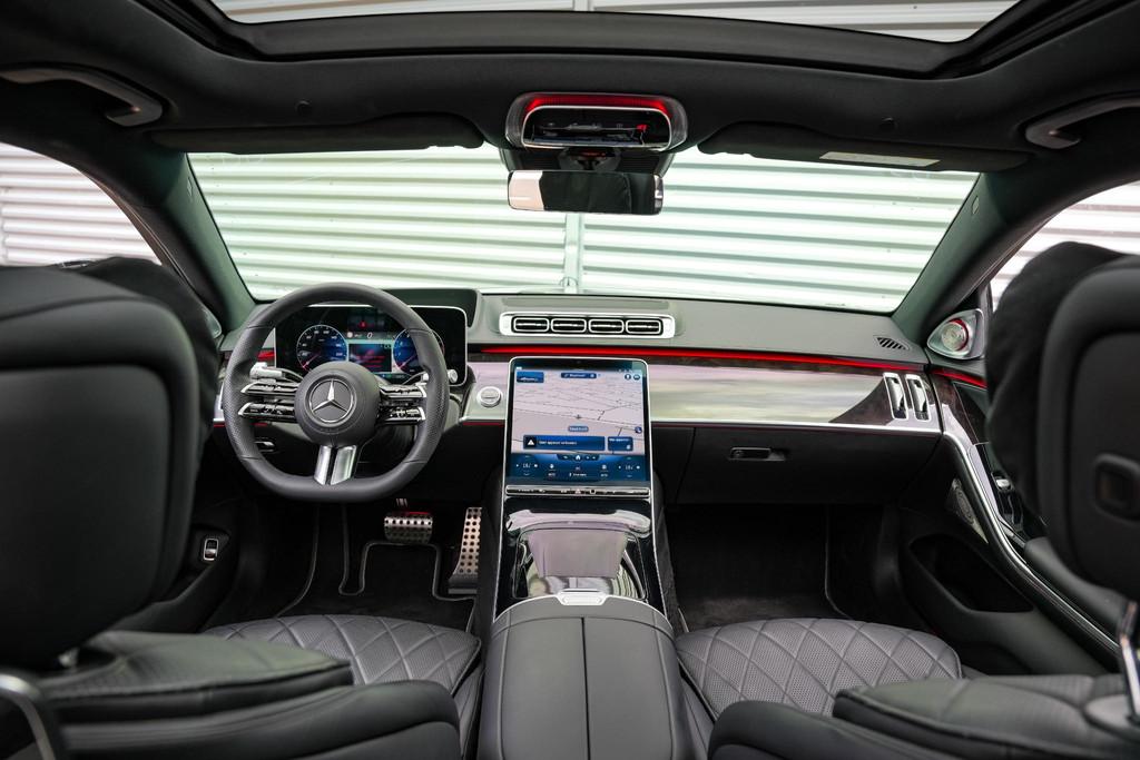 Mercedes-Benz S-klasse 500 4MATIC Lang AMG Line Brabus 3D Bu, Automaat, Gebruikt, Euro 6, Leder