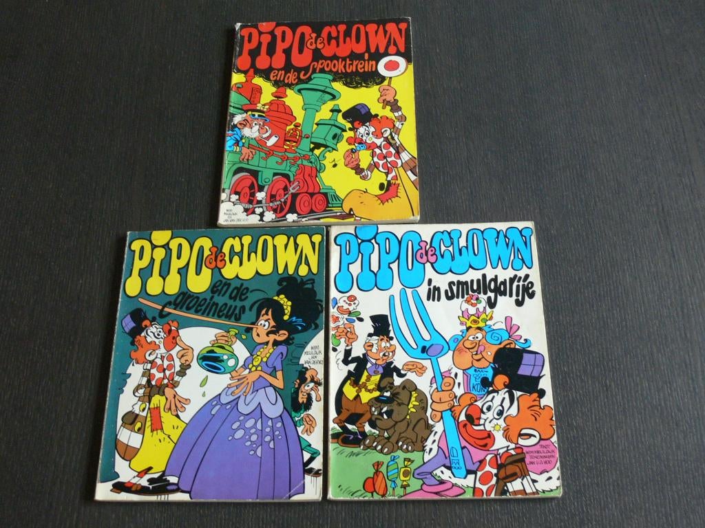 Pipo de Clown - 7 delen, Boeken, Meerdere stripboeken, Ophalen of Verzenden, Gelezen