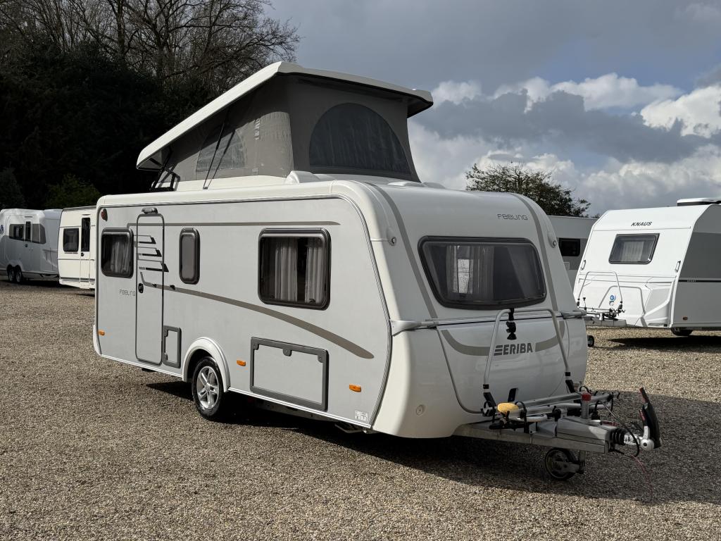 Eriba Feeling 470 Slaapdak Voortent Fietsdr, Caravans en Kamperen, Overige typen, Standaardzit, Bedrijf, 5 tot 6 meter