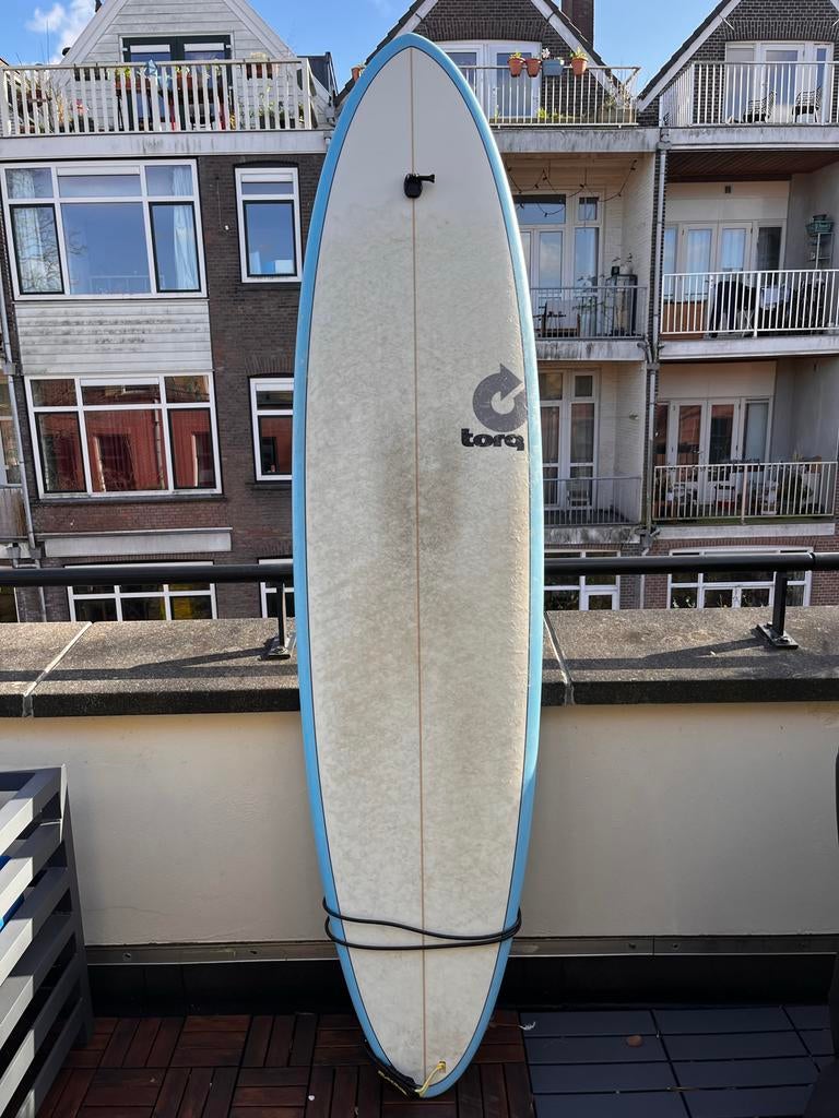 Torq Mod Fun surfboard 7'2" - Ideaal voor beginners!, Watersport en Boten, Golfsurfen, Ophalen, Gebruikt, Funboard, Met vinnen