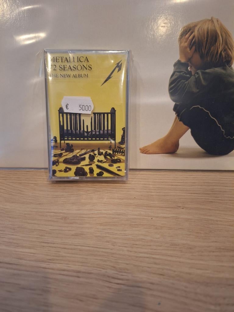 Metallica - 72 Seasons (Zeldzame Zwarte Cassette), Cd's en Dvd's, Cassettebandjes, 1 bandje, Ophalen of Verzenden, Origineel, Nieuw in verpakking