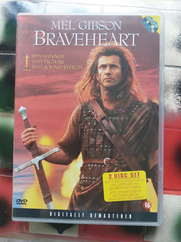 Braveheart - 2 DVD Special Edition, Cd's en Dvd's, Vanaf 16 jaar, 1980 tot heden, Ophalen of Verzenden, Zo goed als nieuw