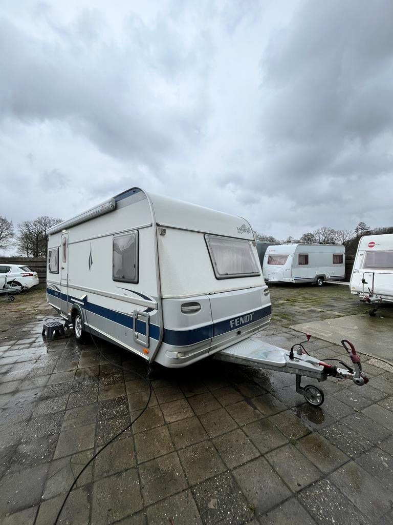 Fendt 510 TFB / automover / luifel / zonnepaneel / fietsdrag, Rondzit, Frans bed, Bedrijf, Schokbreker