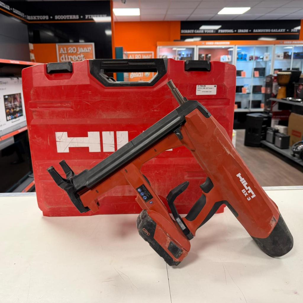 Hilti BX 3-ME A22 Tracker + Accu, Hilti, Zo goed als nieuw, Support@hilti.com, Hilti Corporation, Feldkircher Strasse 100, 
9494 Schaan
Liechtenstein