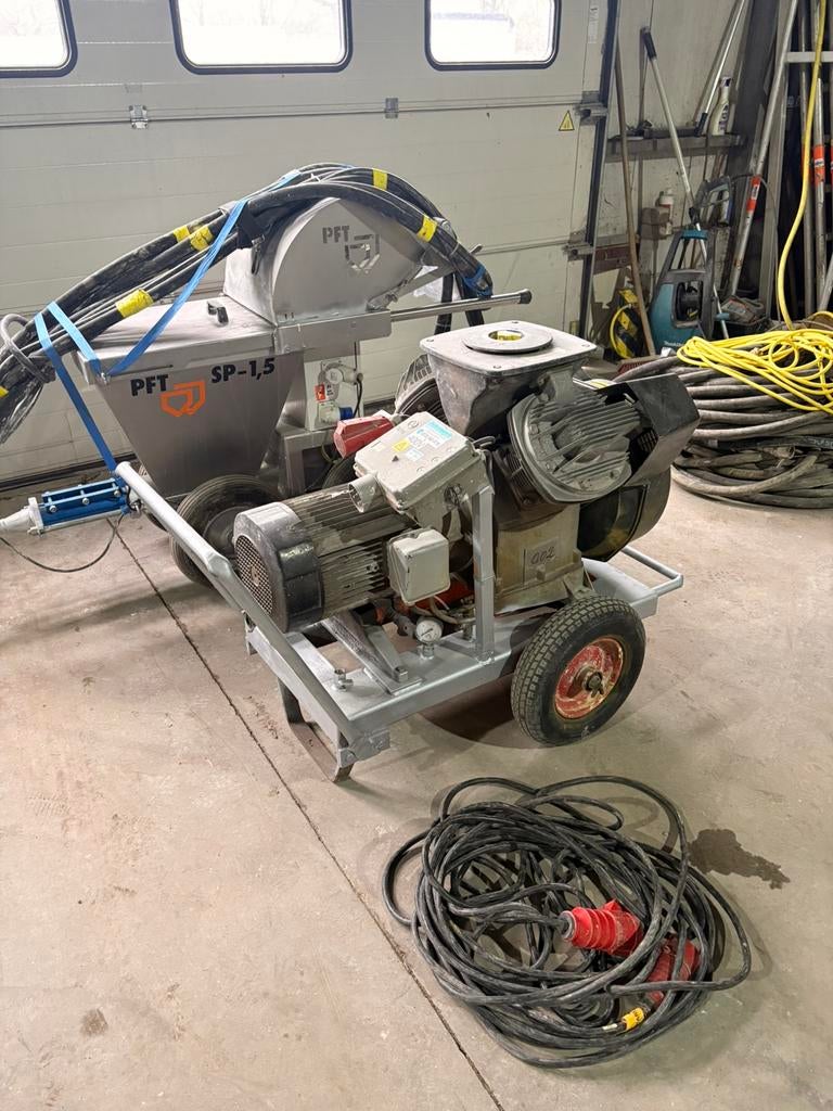 Spackspuit Pft 1,5 sp en schoonewil sle 75, Ophalen, Gebruikt