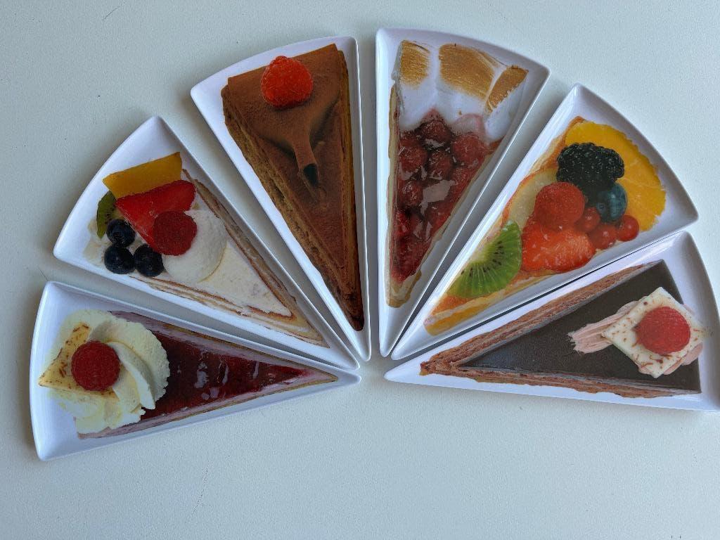 GEBAKSBORDJES 6 STUKS    2 EURO PER 6, Overige materialen, Nieuw, Ophalen of Verzenden, Bord(en)