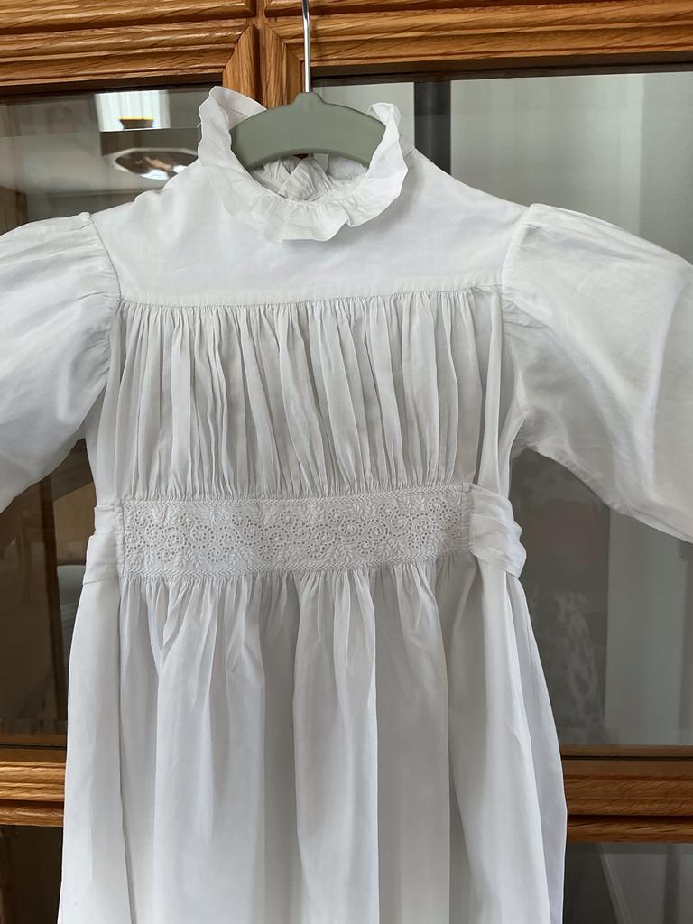 Antiek Doopjurkje uit 1920 - Prachtig erfstuk, Ophalen of Verzenden, Zo goed als nieuw, Jongetje of Meisje