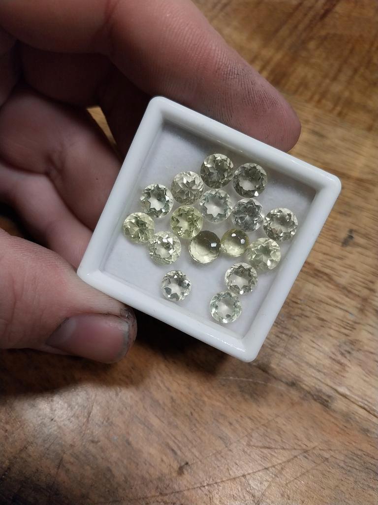 Briljant geslepen lemon quartz, Ophalen of Verzenden