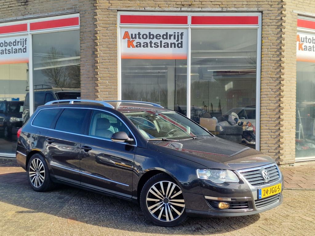 Volkswagen Passat Variant 2.0 TDI Highline - Leer - Cruise -, Auto's, Voorwielaandrijving, 4 cilinders, Bruin, Leder