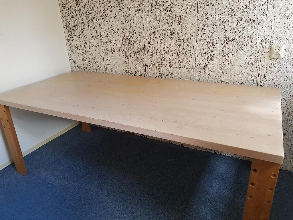 Lundia tafel, Ophalen, Gebruikt, 50 tot 100 cm, 150 tot 200 cm