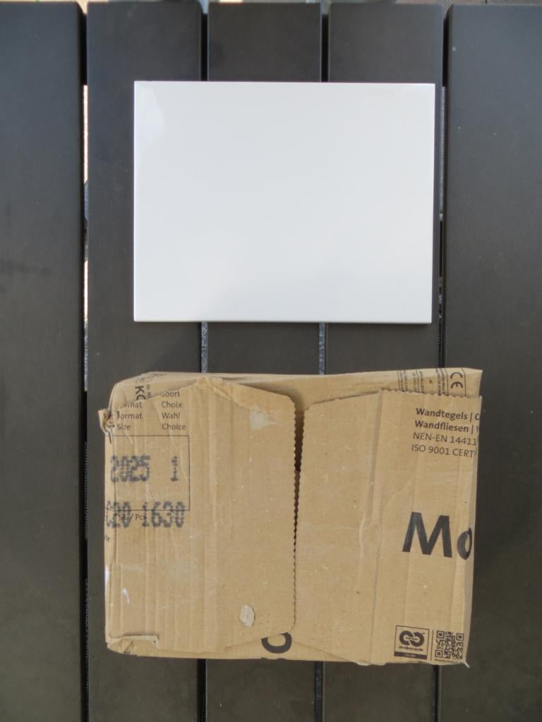 Mosa wandtegels wit 20 x 25 cm, Ophalen, Zo goed als nieuw, 20 tot 40 cm, Minder dan 5 m²