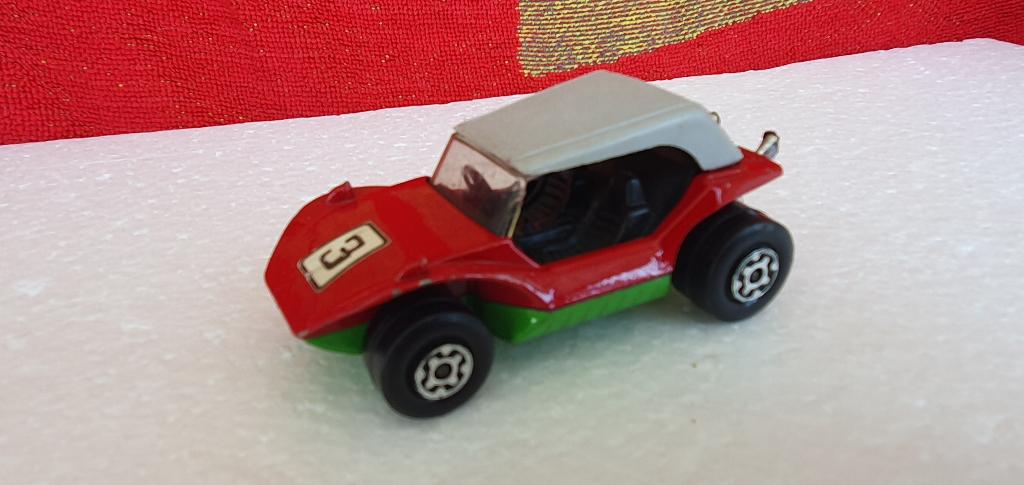 Matchbox Speed Kings No.K-37 Sand Cat Dune Buggy Red 78t, Ophalen of Verzenden, Zo goed als nieuw, Auto