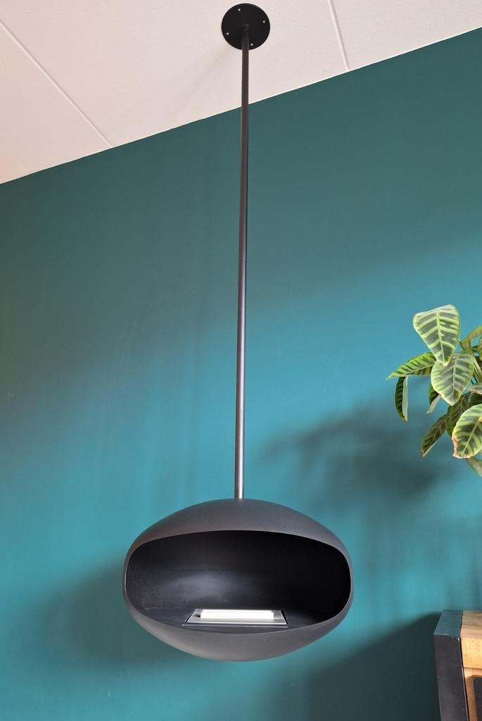 Vrijhangende bioethanol haard Cocoon Fires Aeris, Ophalen