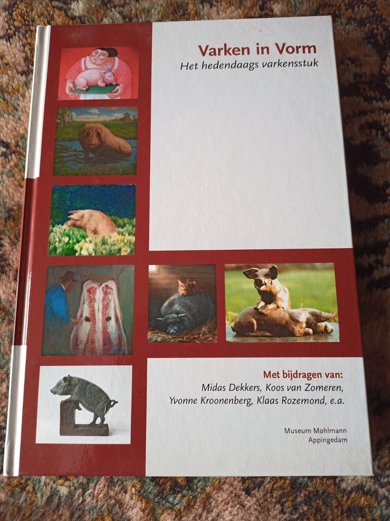 Varkens in vorm.  Museum Molhmann.  Appingedam, Ophalen of Verzenden, Zo goed als nieuw