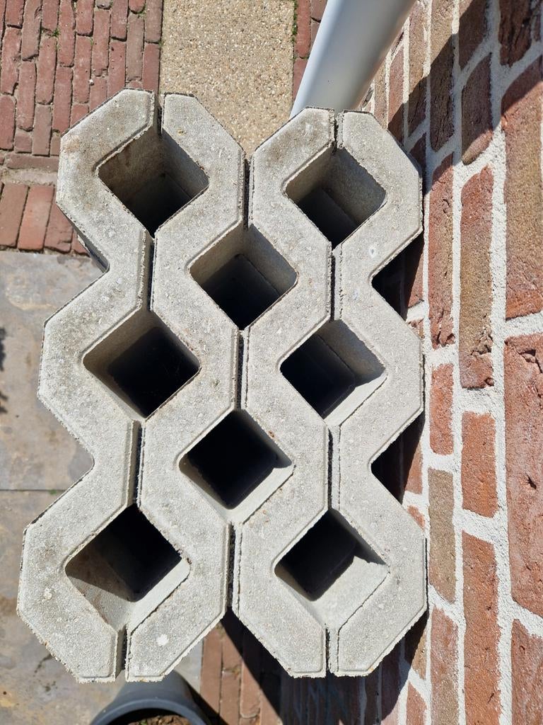 Grastegel beton glad 60x40x10cm, Ophalen of Verzenden, Nieuw, Overige materialen