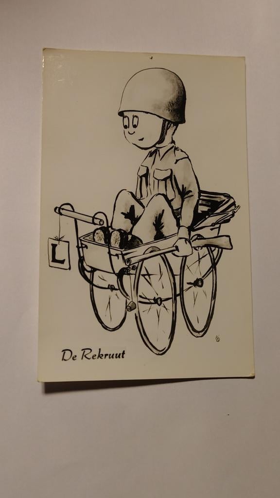 Nederland Militaria De Rekruut, Verzamelen, Ophalen of Verzenden, Zuid-Holland