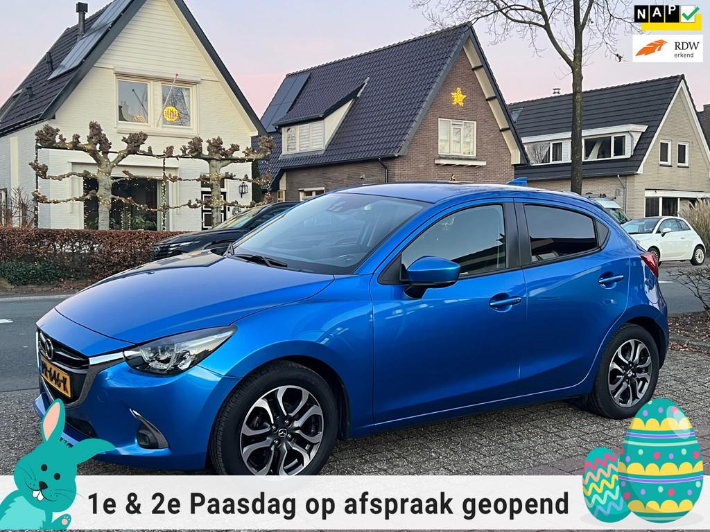 Mazda 2 1.5 Skyactiv-G GT-M 108.000 km NL-AUTO-NAP, Voorwielaandrijving, Stof, Gebruikt, 4 cilinders