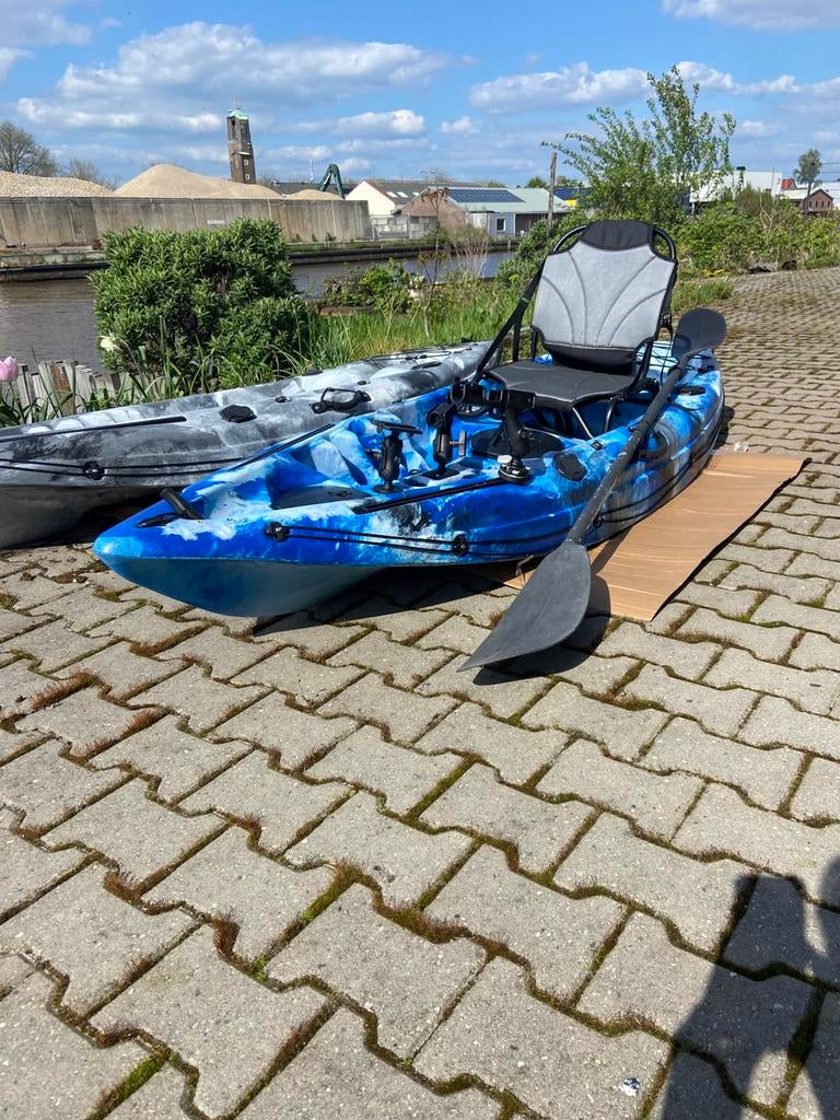 Viskajak, sit on top kajak, fishkayak, kano (nieuw, compleet, Ophalen, Nieuw