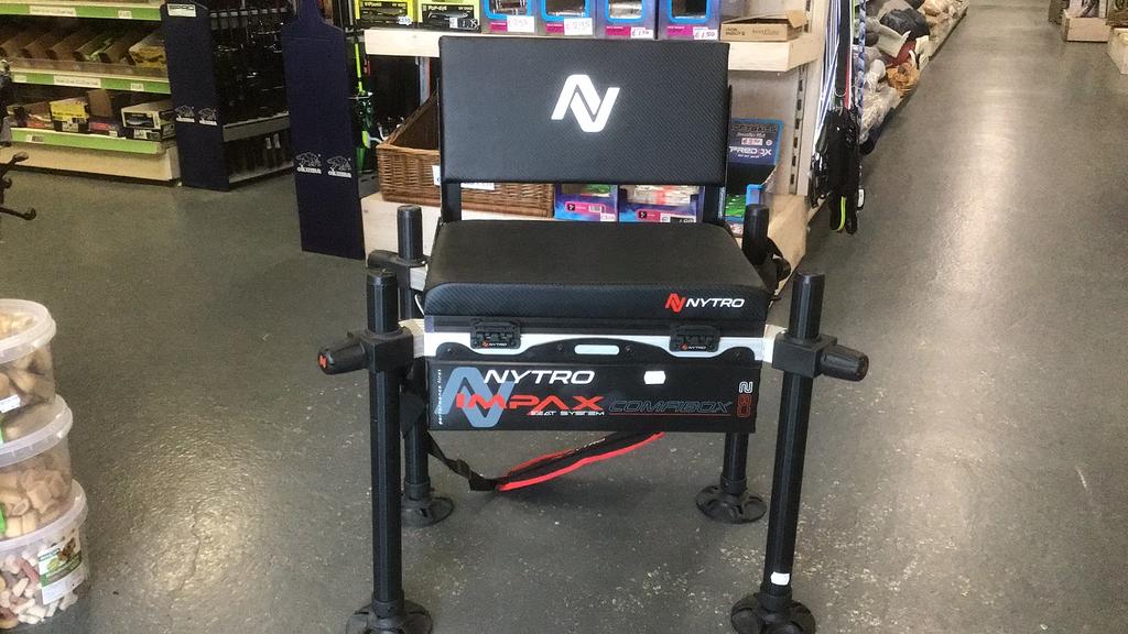 Nytro Impax Comfibox CB1 zitmand/plateau, Watersport en Boten, Hengelsport | Witvissen, Ophalen, Overige typen, Nieuw, N.v.t