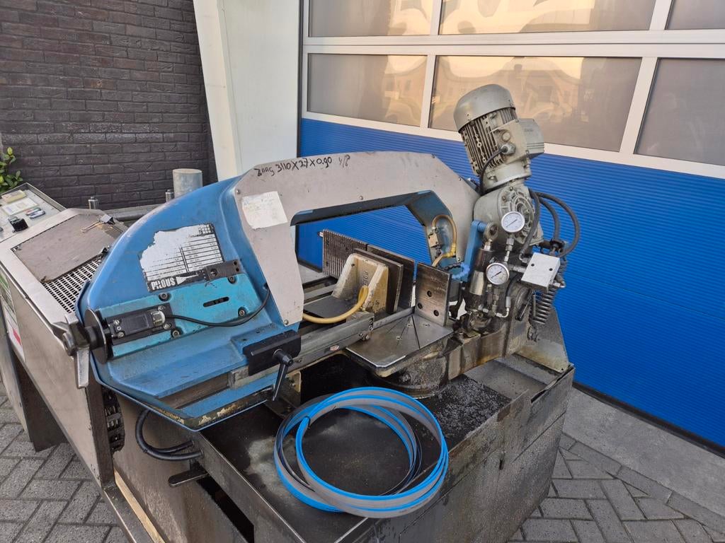 Pilous 280 Lintzaagmachine, Bandzaagmachine Semi-automatisch, 70 mm of meer, Info@bolkmachinehandel.nl, Ophalen of Verzenden, Pilous