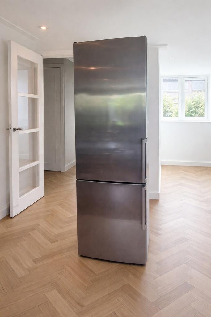 Bosch Koel-vriescombinatie RVS - 200cm hoog, Ophalen