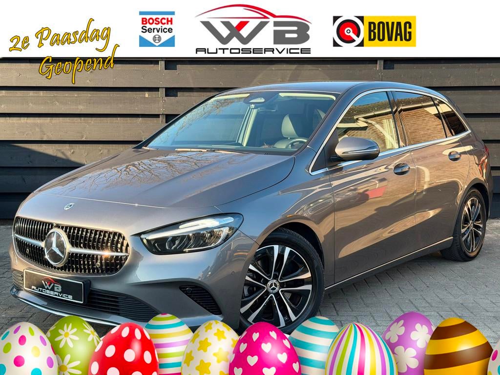 Mercedes-Benz B-klasse 200 Leder I ACC I Camera I Carplay, Gebruikt, Zwart, Bedrijf, 1600 kg