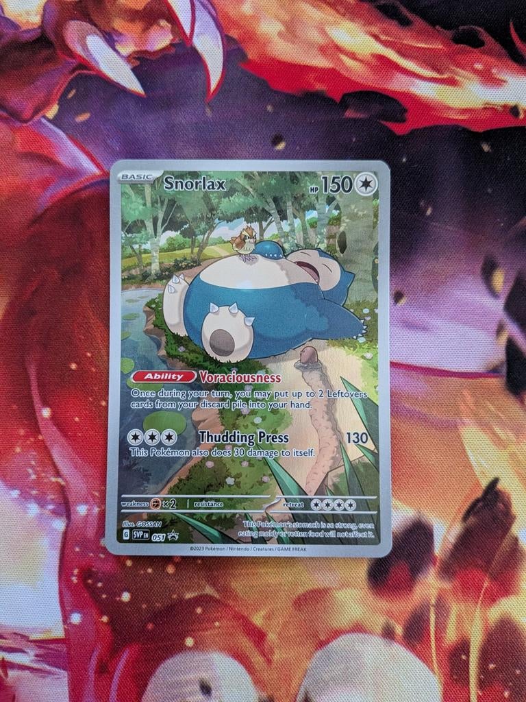 Snorlax Full Art #51 Pokemon Black Star Promo, Hobby en Vrije tijd, Verzamelkaartspellen | Pokémon, Ophalen of Verzenden, Zo goed als nieuw