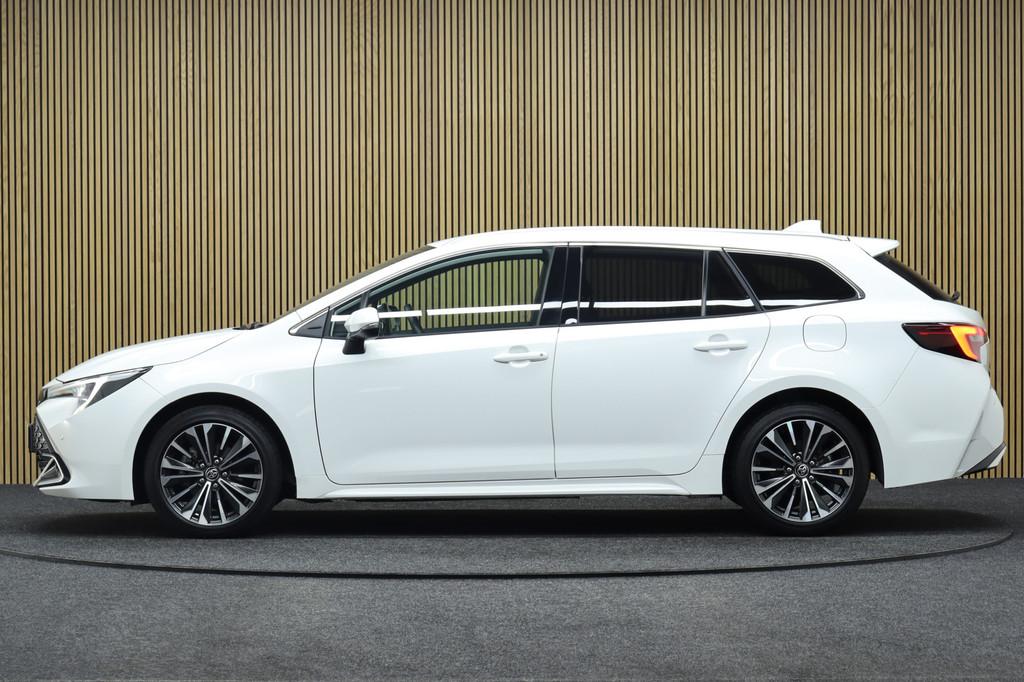 Toyota Corolla Touring Sports Hybrid 140 Dynamic | Elek. Ach, 450 kg, Gebruikt, 4 cilinders, Wit
