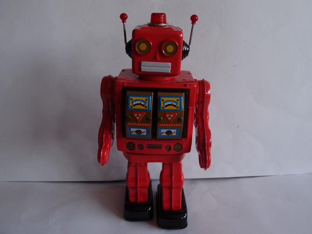 Oude blikken Space Walk Man Robot. China, jaren''2000''s, Verzamelen, Ophalen of Verzenden, Zo goed als nieuw