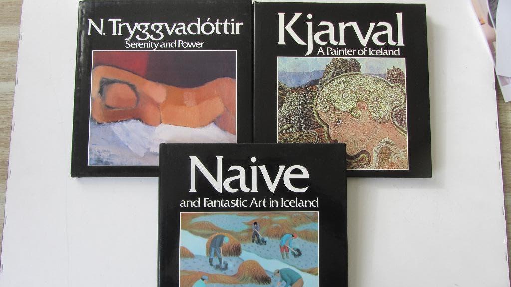 IJslandse kunstenaars- Kjarval, Tryggvadottir, Naive Art, Ophalen of Verzenden, Gelezen