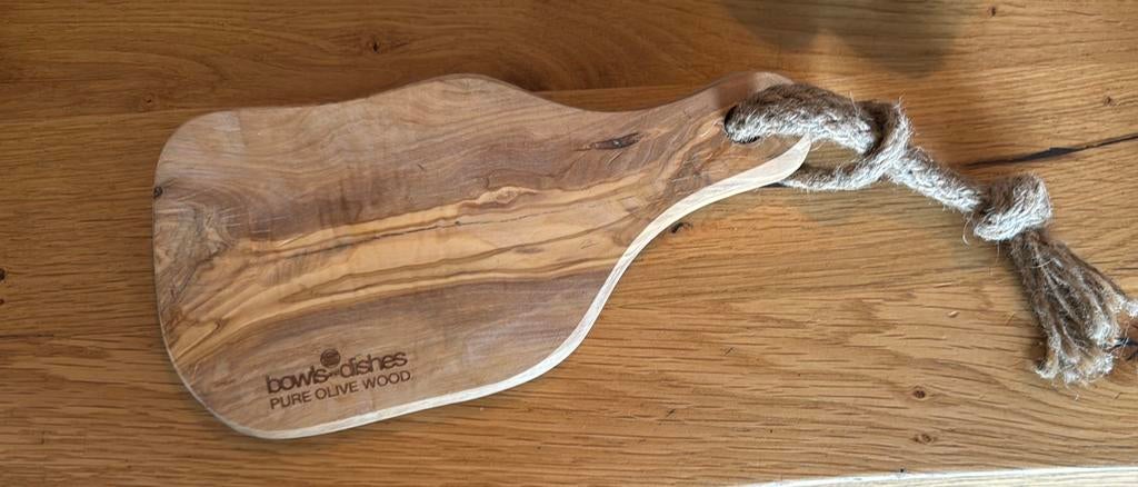 Houten borrelplank, Ophalen of Verzenden, Zo goed als nieuw