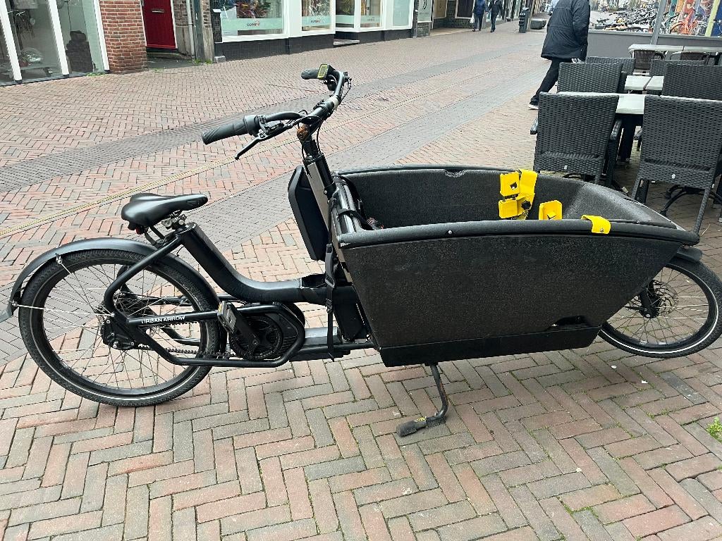 Urban Arrow Cargo Line E-bakfiets, Gebruikt, 3 kinderen, Elektrisch, Ophalen